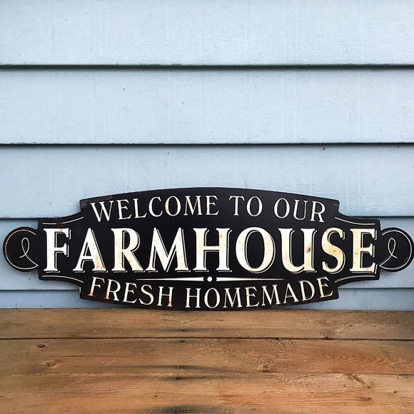 Other - Welcome To Our Farmhouse Metal Sign